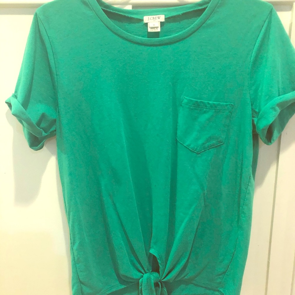 Green JCrew T-shirt